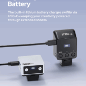 Flash Godox IT20 Pour Fujifilm - Mini Flash TTL Ultra-léger, 45g, Compatible Magnétique Et Rechargeable USB-C