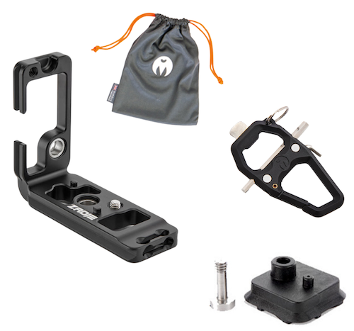 3 Legged Thing Zelda L-Bracket For Nikon Z5/Z6/Z7 Cameras - Copper Finish