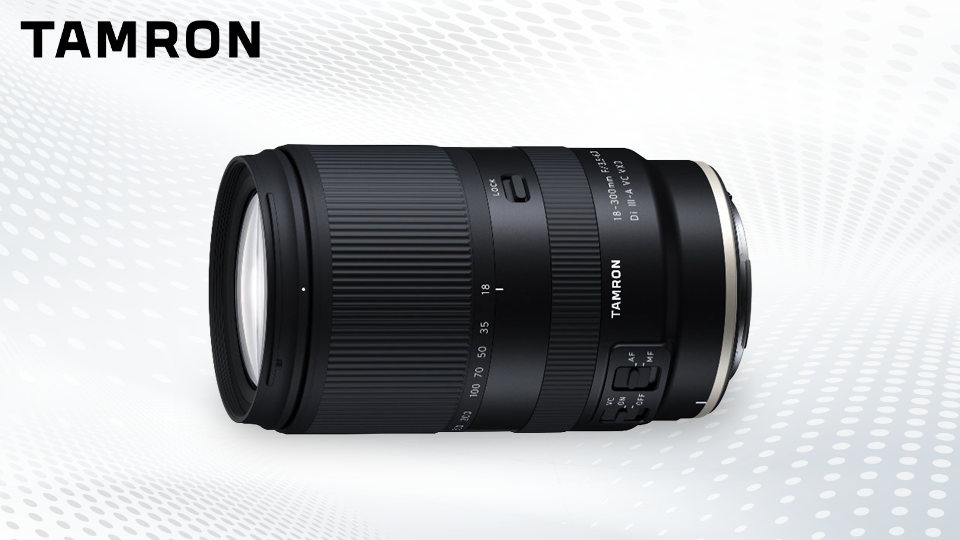 Tamron 18-300mm f/3.5-6.3 Di III-A VC VXD APS-C lens for