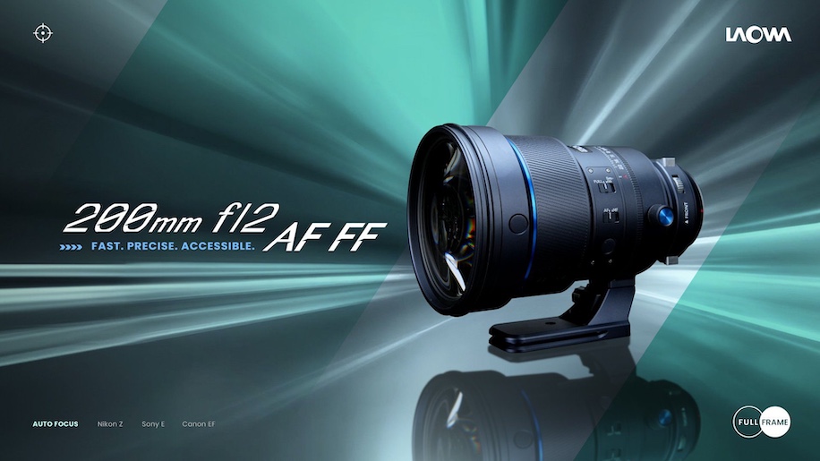 Now available for order: Venus Optics Laowa AF 200mm f/2 AF FF