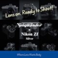 Permalink to Cosina reminds us that the Voigtlander Z-mount lenses look awesome on the new Nikon Zf silver camera
