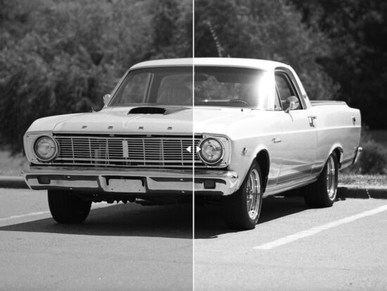 Above: Scott’s Ilford 400 LO on the left, Scott’s Ilford 400 on the right