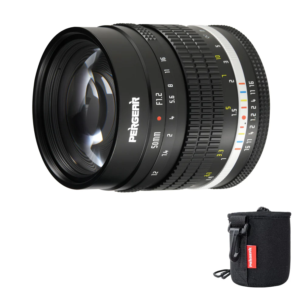 New retro-inspired Pergear 50mm f/1.2 APS-C lens for Nikon Z-mount