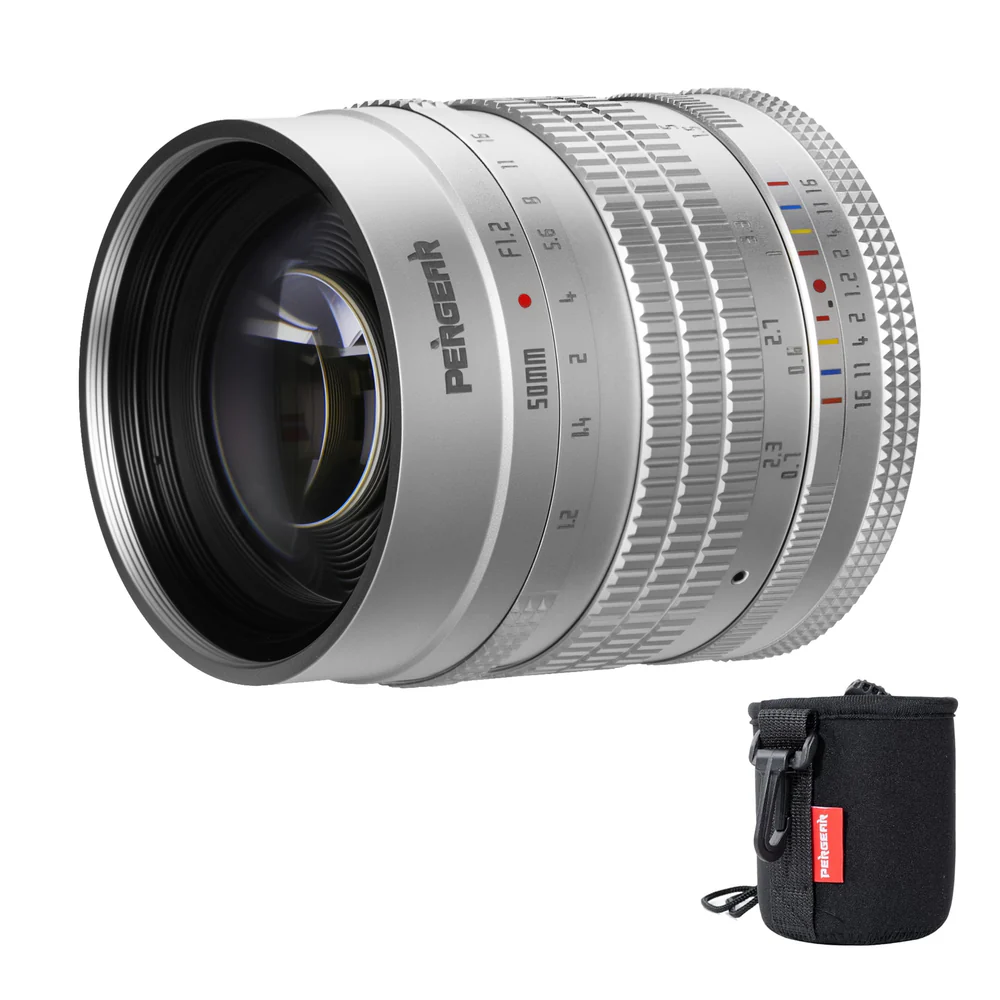 New retro-inspired Pergear 50mm f/1.2 APS-C lens for Nikon Z-mount