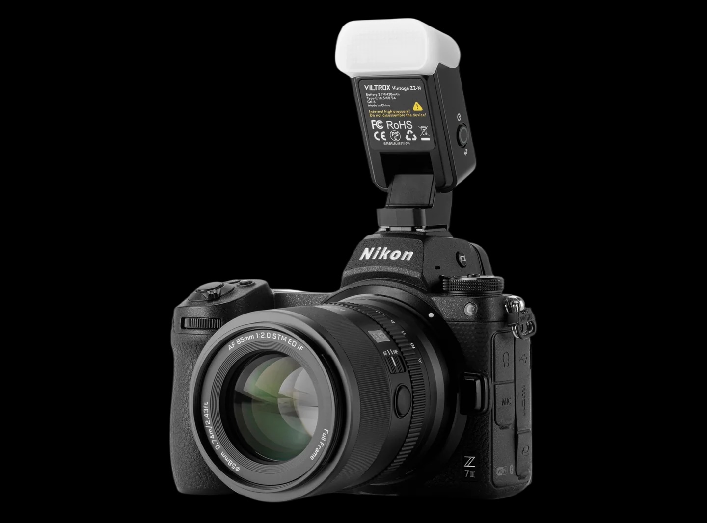 Viltrox announced a new retro compact folding Z2 flash for Nikon