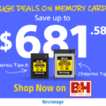 Permalink to Nextorage memory card special deals at B&H Photo: up to $681 off