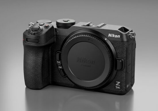 Nikon Z5IIC camera mockup